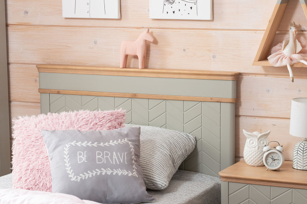 Кровать односпальная Вида №8