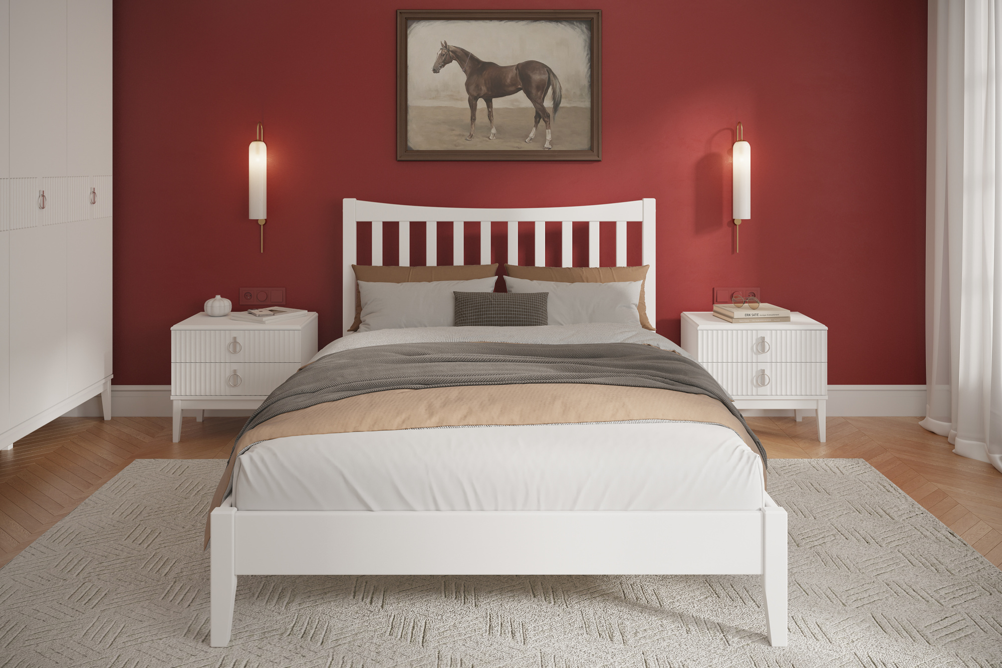 Кровать двуспальная Виола