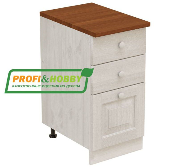 Тумба с 3-мя ящиками 400*720