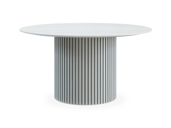 Стол журнальный Mono Stripe D80/D38/H42 (Стол журнальный Mono Stripe D80/D38/H42 Цвет Дуб белый, рифленый)
