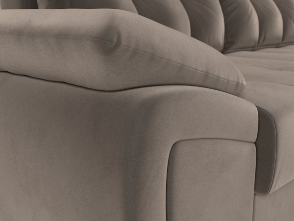 Диван угловой Нэстор правый угол Велюр