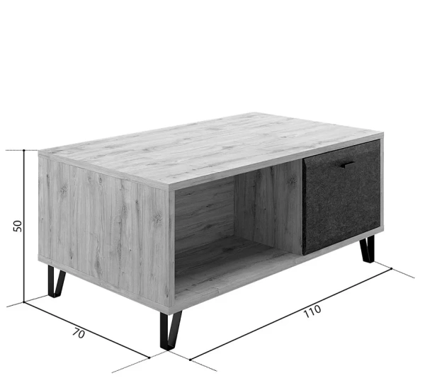 Стол журнальный GRACE LAW2D