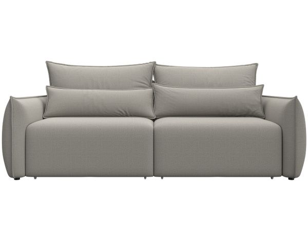 Диван прямой Лига-051 НПБ Рогожка (Амур 02 бежевый)