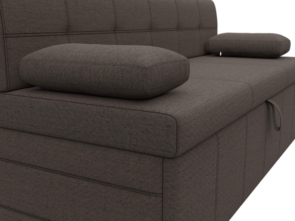 Диван кухонный прямой Лео Рогожка