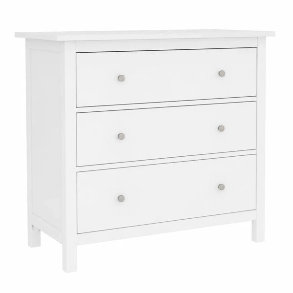 Комод Кантри Hemnes 03 ММЦ (Белый лак)