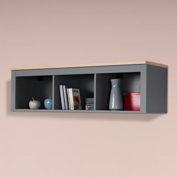 Полка навесная САГА 3 секции