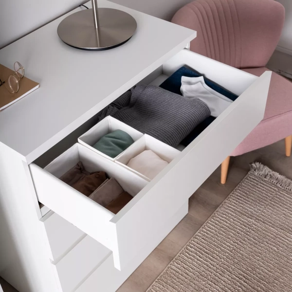 Комод Варма Прайм 4 белый