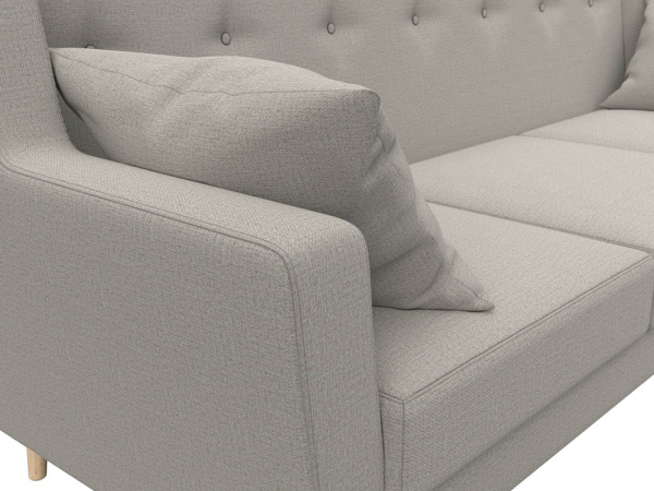 Диван кухонный прямой Брайтон 3 Рогожка