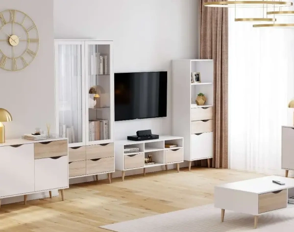 Шкаф-витрина двустворчатый Соната