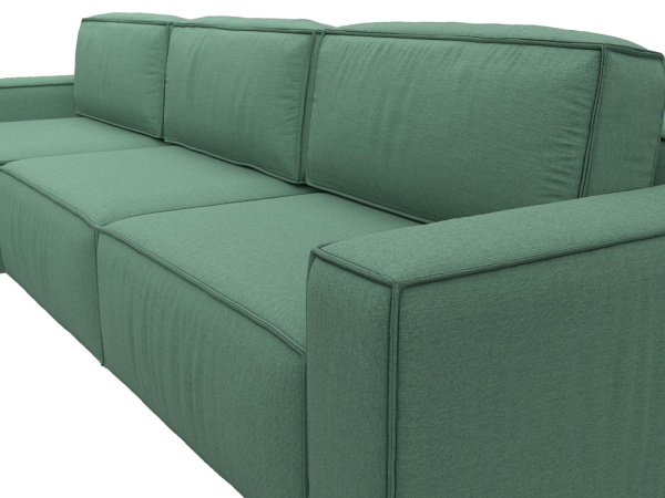 Диван угловой Прага Классик лонг левый угол Рогожка