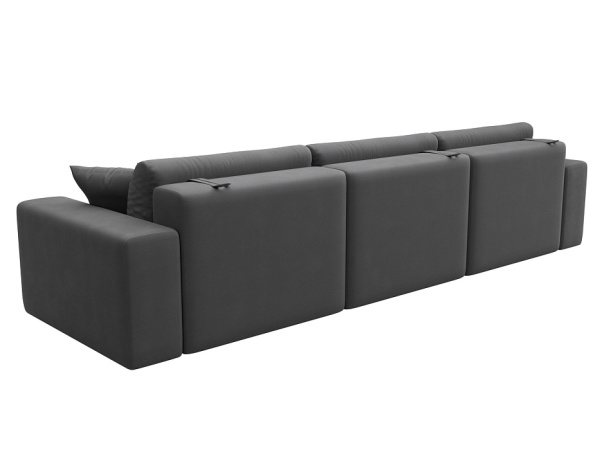 Диван прямой Лига-036 НПБ Классик Лонг Замша