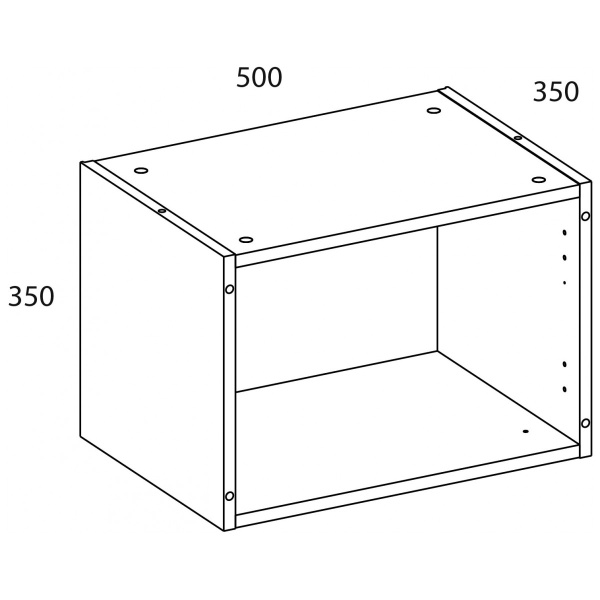 Корпус антресоли TETRA 50/35