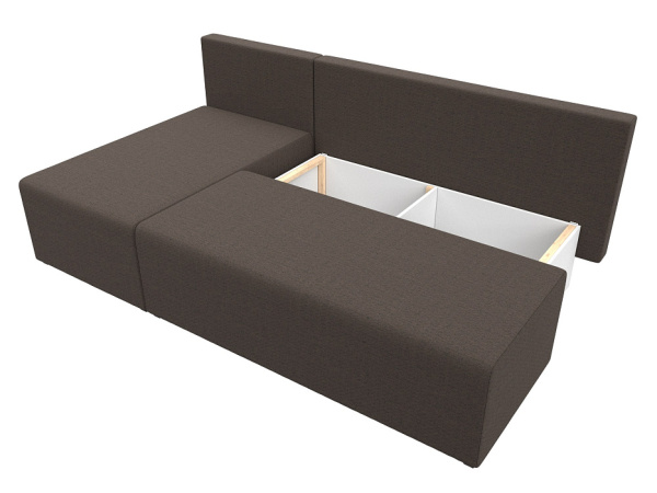 Диван угловой Поло левый угол Рогожка