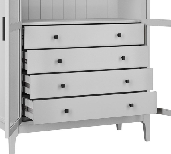 Ящики встраиваемые Квадро-С 04 (Белый лак)