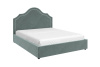 Кровать двуспальная Оливия (СТАНДАРТ, 1 ВАРИАНТ мята Без подъемного механизма 1600х2000)