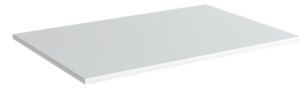 Полка ПЕГАС для шкафа широкая (цвет белый)
