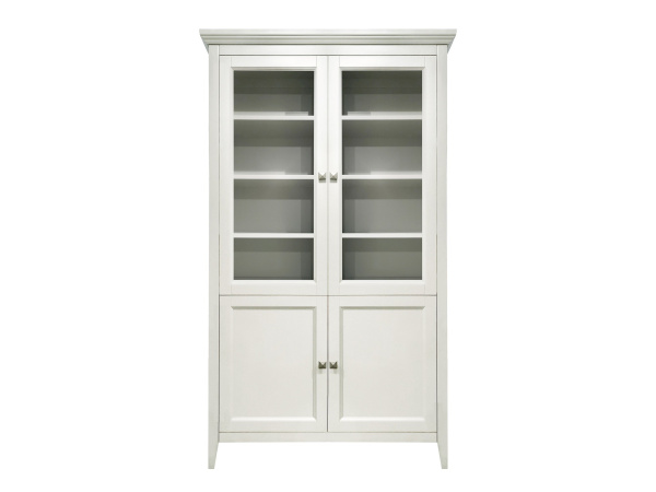 Библиотека Manhattan 2 дверная (Молочный)