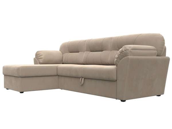 Диван угловой Бостон левый угол Велюр