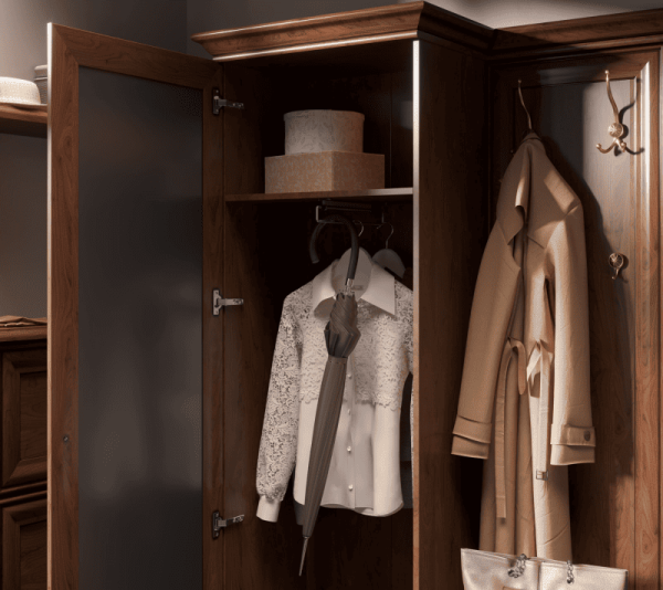 Шкаф с вешалкой KENTAKI S320-PPK/110L