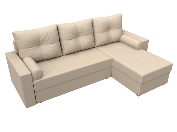 Диван угловой Верона Лайт правый угол Экокожа