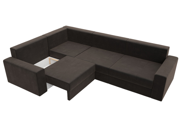 Диван угловой Майами Long левый угол Велюр