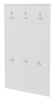 Вешалка Грация (ЛДСП/МДФ (рамка) цвет Белый (ПРИХОЖАЯ))