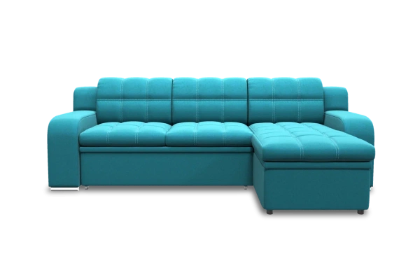 Диван Жемчуг 2 ДУ (Бирюзовый)