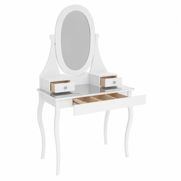 Стол туалетный Кантри Hemnes 95 ММЦ (Белый лак)
