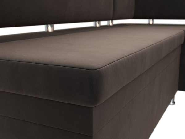 Диван кухонный угловой Стайл правый угол Велюр