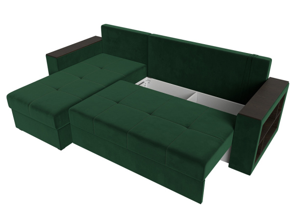 Диван угловой Дубай Лайт левый угол Велюр