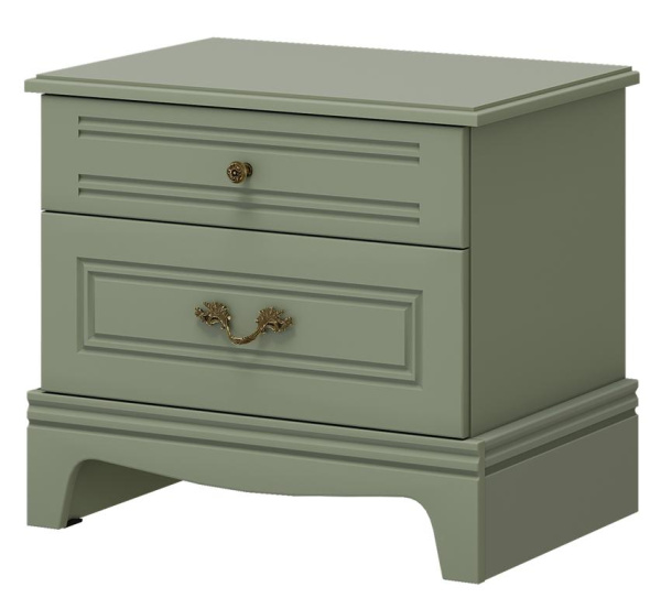 Тумба прикроватная Лорето (Лак Зелёный Самшит)