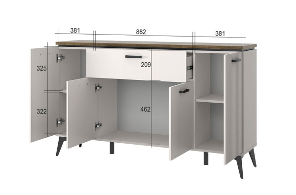 Тумба 4D1S VINATI