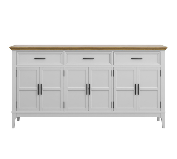 Тумба Квадро-С 063Ф (Белый лак + антик №24)