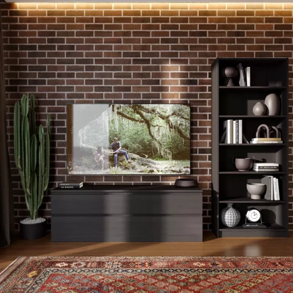 Стеллаж СИРИУС широкий, с пятью полками