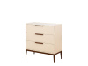 Комод MARANTA 3 ящика (Кремовый)