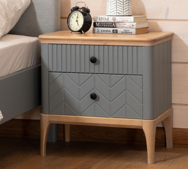 Тумба Вида №4 (Фасад Ёлка, Цвет Эмаль,  Высота ножек 180)