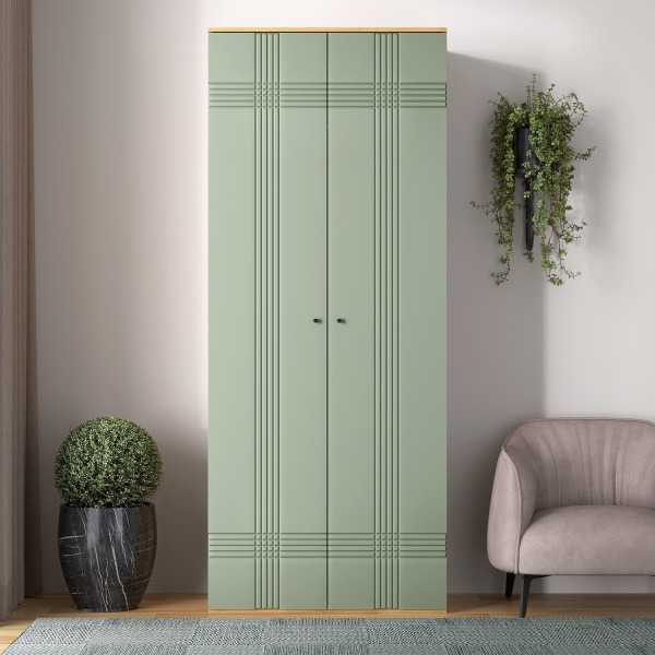 Шкаф распашной двухдверный Вега Саксония