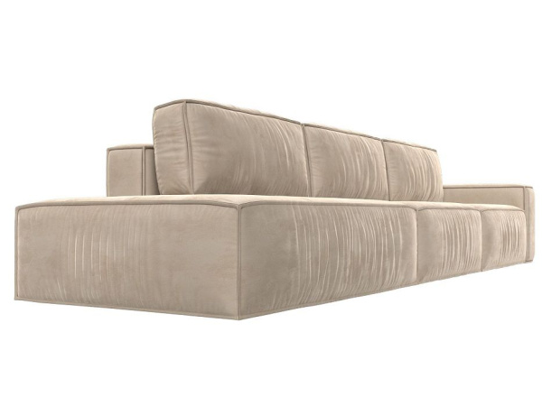 Диван прямой Прага Модерн Лонг подлокотник справа Велюр