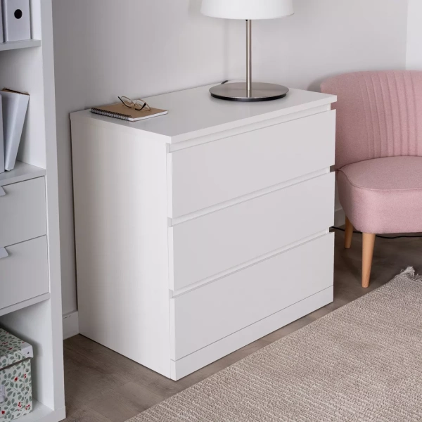 Комод Варма Прайм 3 белый