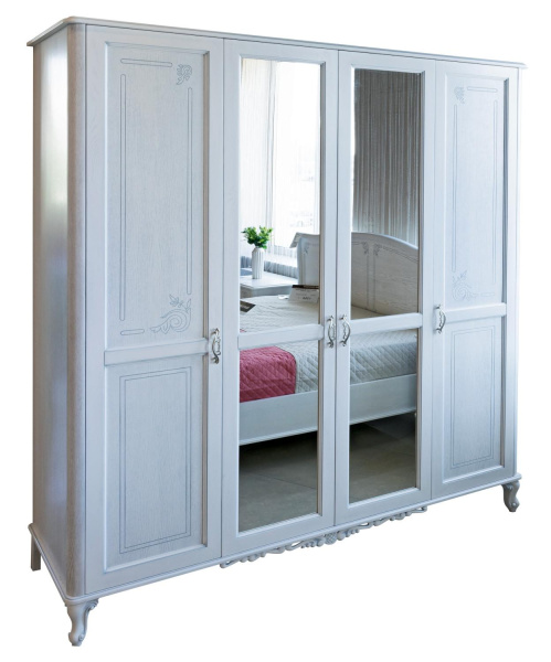 Шкаф для одежды 4д Флорентина БМ2.851.1.27-01(2678-01)