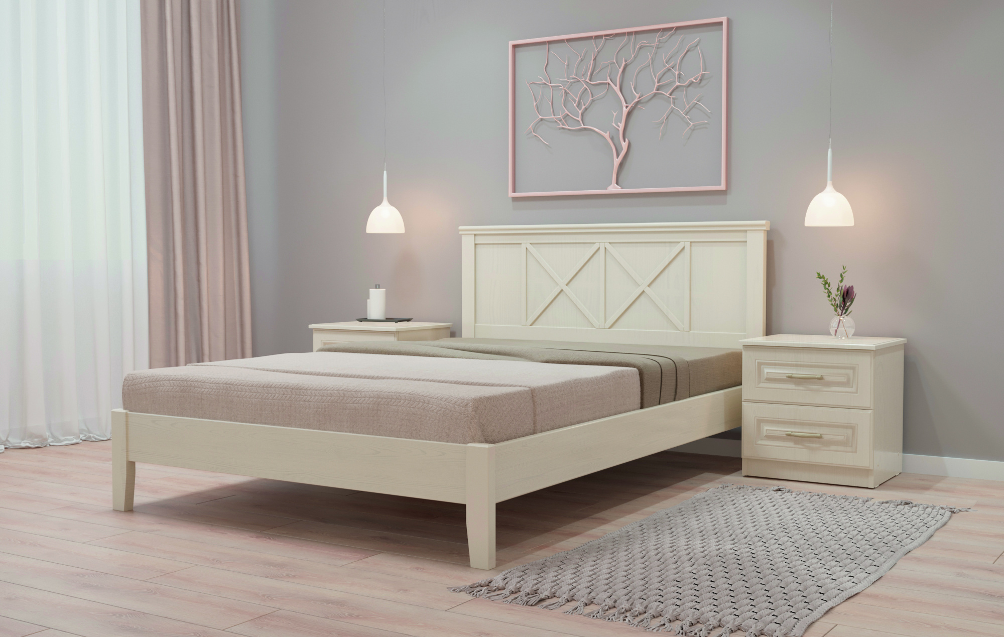 Кровать двуспальная Грация 2