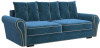 Диван-кровать Орди-2 (СТАНДАРТ, 1 ВАРИАНТ глубокий синий, бежевый)