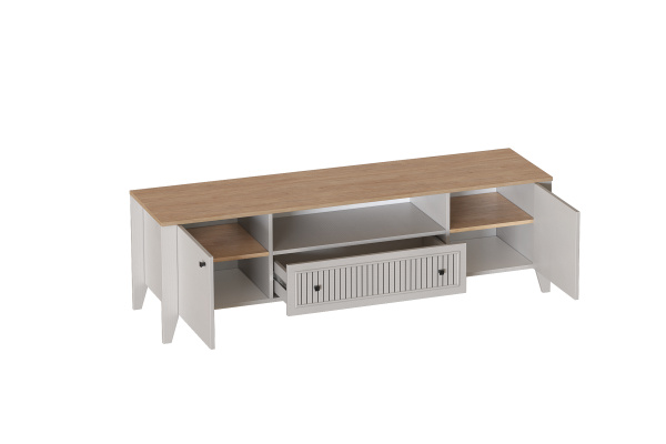 Тумба ТВ 2 дв 1 ящ Валенсия широкая