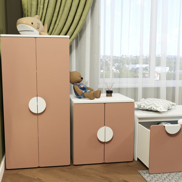 Шкаф ПИКСИ распашной двухдверный 120