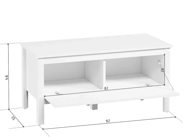 Тумба HELGA KOM1K/90