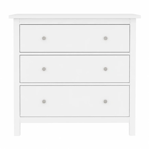 Комод Кантри Hemnes 03 ММЦ (Белый лак)