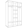 Шкаф 3-х дверный (корпус) Парма Нео