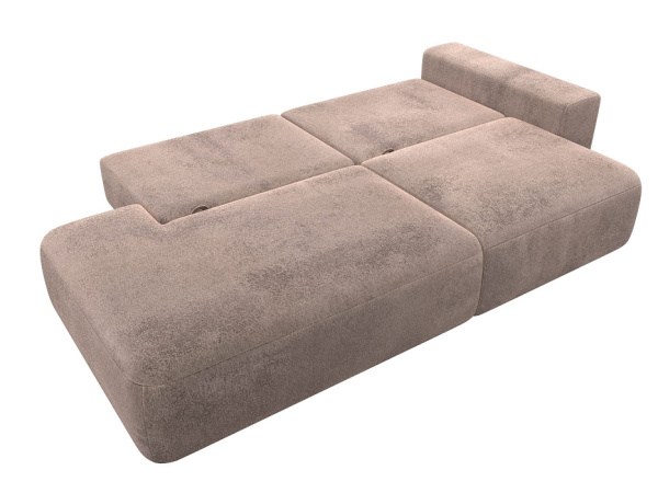 Диван прямой Лига-036 НПБ Модерн подлокотник справа Велюр