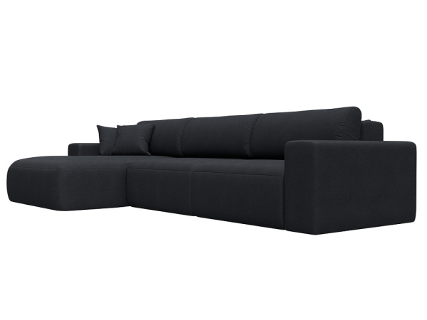 Диван угловой Лига-036 НПБ Классик Лонг левый угол Замша