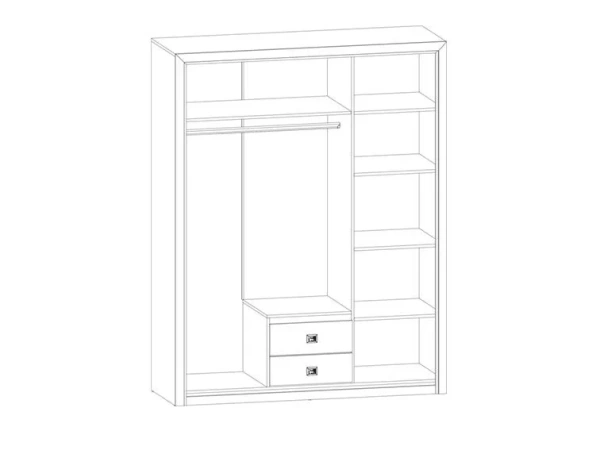 Шкаф КОЕН SZF3D2S